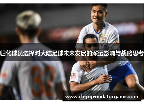 归化球员选择对大陆足球未来发展的深远影响与战略思考